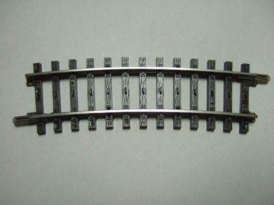 HOゲージ　Ｋレール曲線　No.2223　R=360mm　15℃