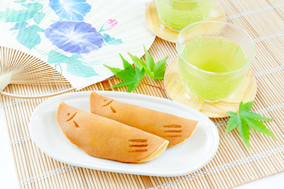 夏和菓子「三日月焼」（24個入り）